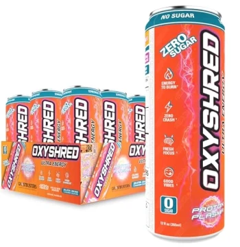 EHP Labs OxyShred Ultra Energy Drink RTD 12x355ml Proton Plasma (Ghostbusters)